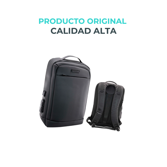 Mochila Kenneth Cole con Candado y Puerto USB