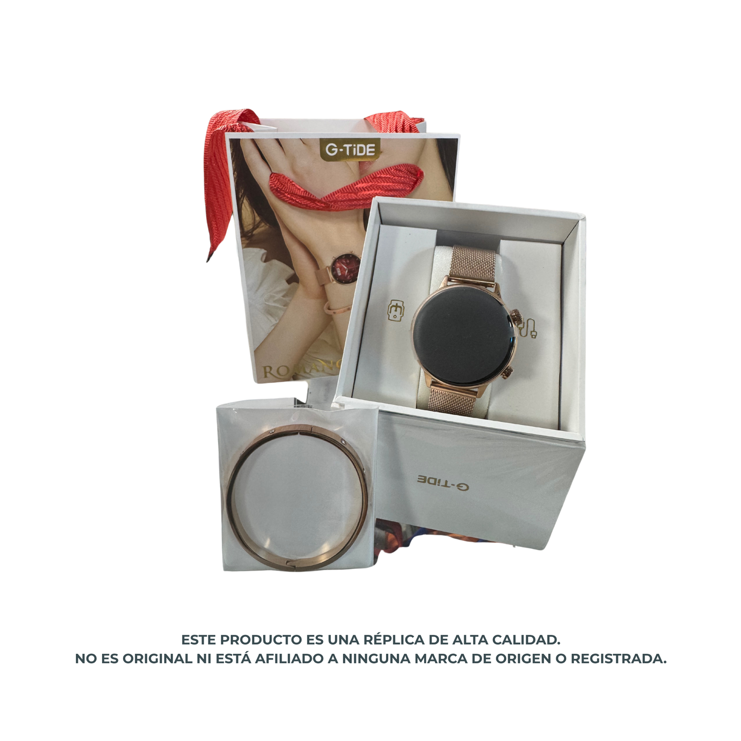 Smartwatch estilo G‑Tide Romance elegante para mujer