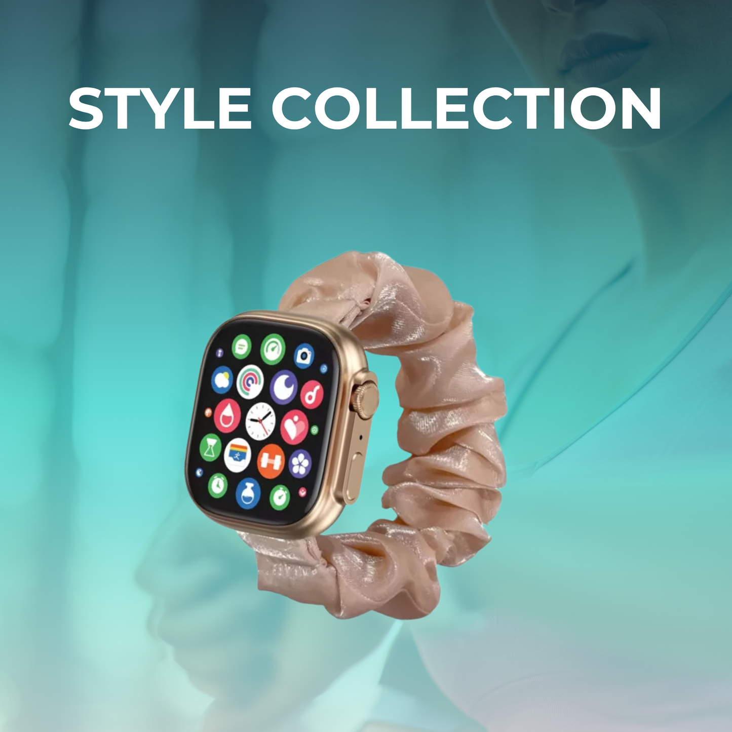 Smartwatch estilo G‑Tide Style – Pantalla HD sumergible