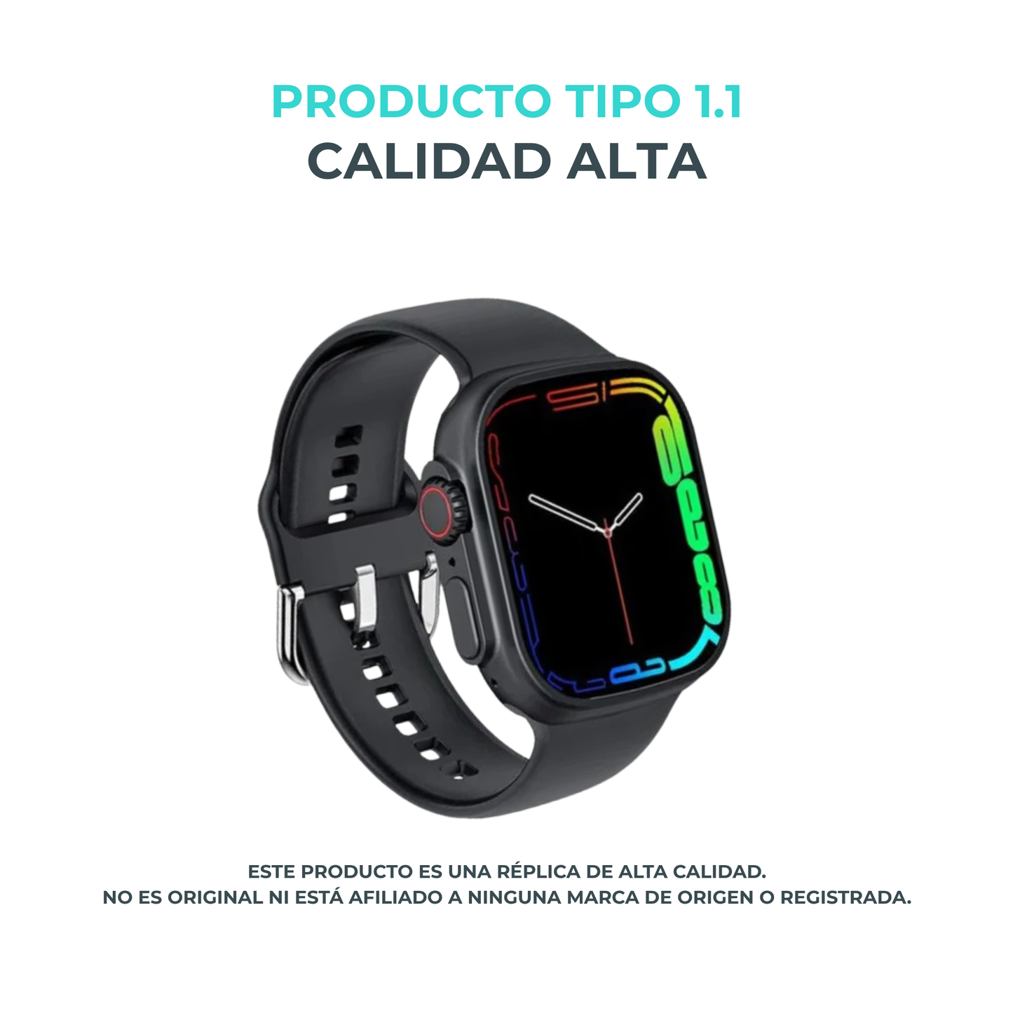 Smartwatch estilo G‑Tide Style – Pantalla HD sumergible