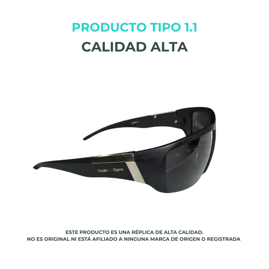 Gafas De Sol Estilo Fit Black Máxima Protección
