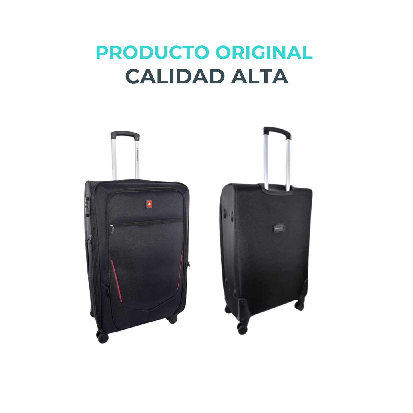 Maleta Suave Royal Swiss Friburgo 360° 18” / 20” / 24” / 28”