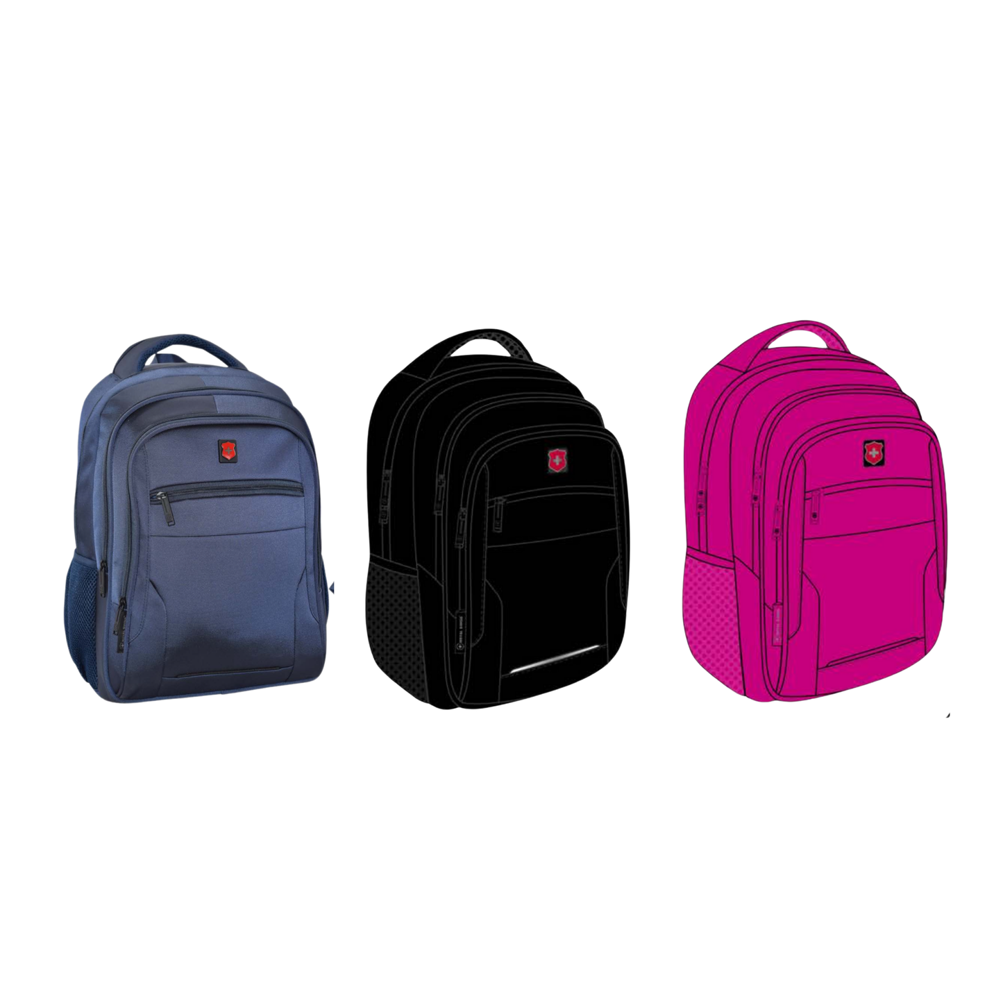 Mochila Royal Swiss Diseño Compacto y Estilo Casual