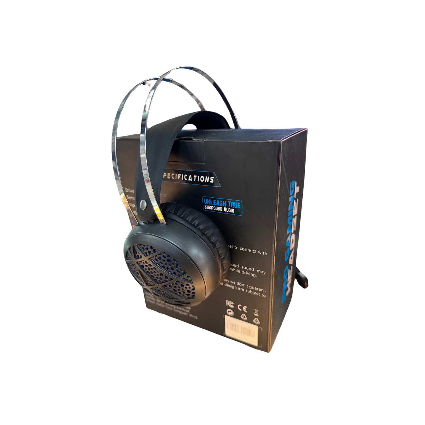 Audífonos Gamer PRO con Micrófono Retráctil y Banda Metálica