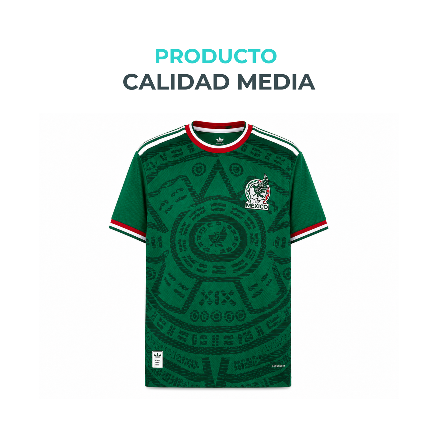 Jersey Playera Selección Mexicana Estampada Edición Fan