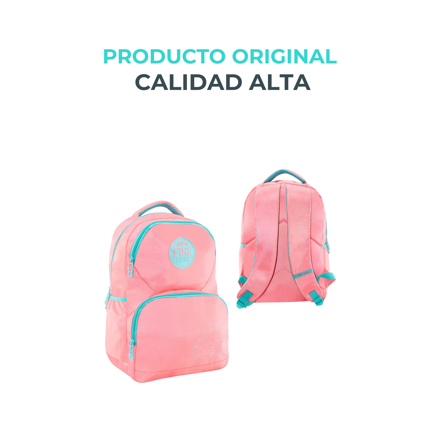 Mochila Escolar para dama Pink Label varios colores