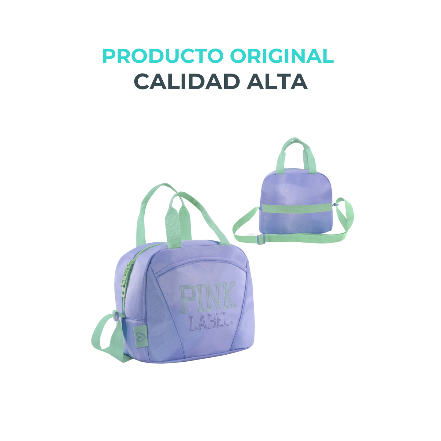Lonchera Térmica Pink Label colores pastel vivos