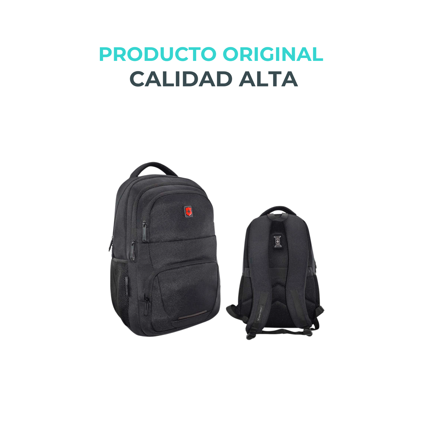 Mochila Royal Swiss con Porta Laptop y Espalda Acolchonada