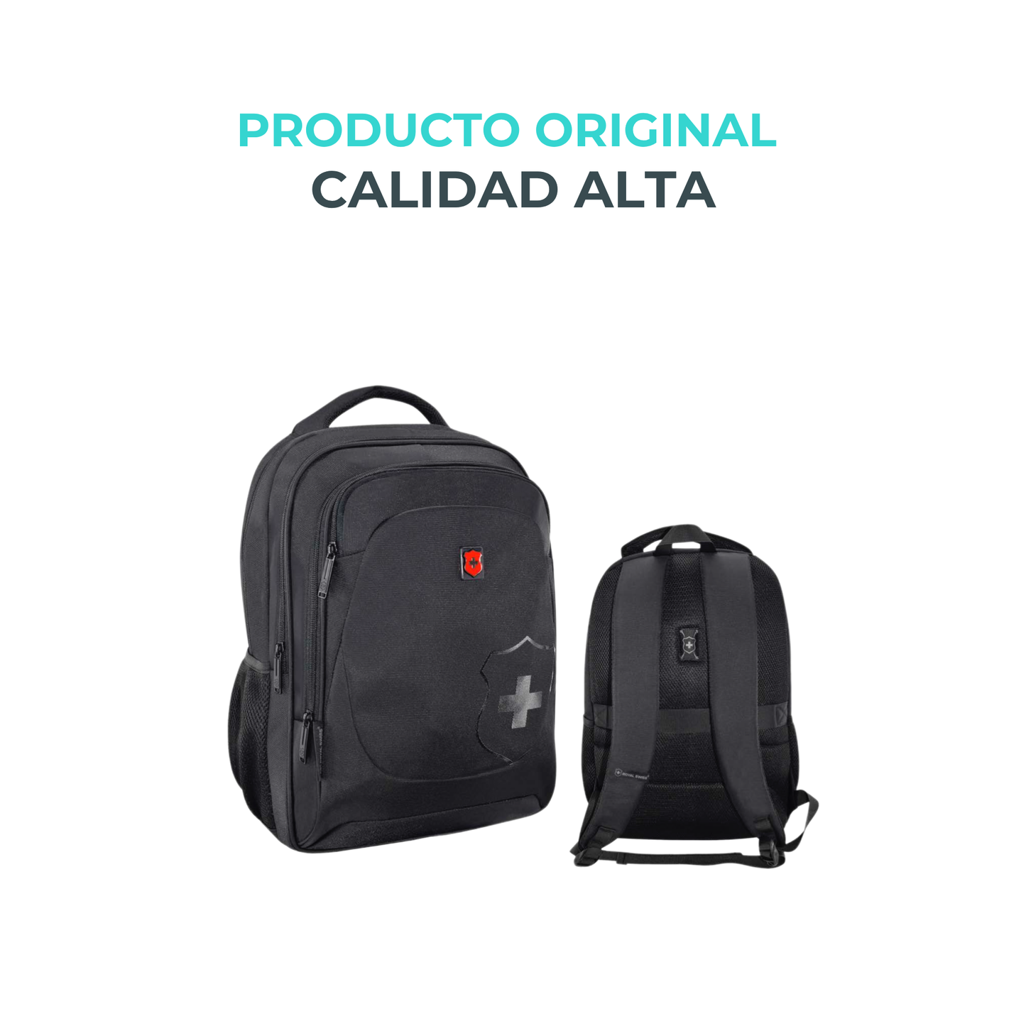 Mochila Royal Swiss Diseño Clásico de Alta Capacidad