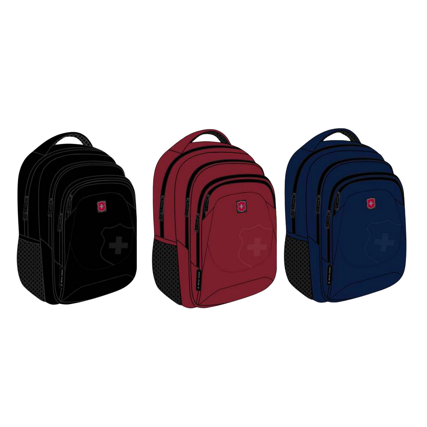 Mochila Royal Swiss Diseño Clásico de Alta Capacidad