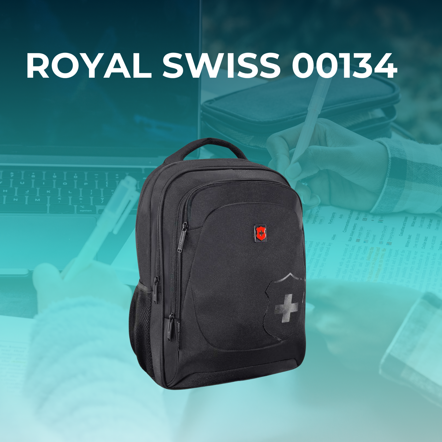 Mochila Royal Swiss Diseño Clásico de Alta Capacidad