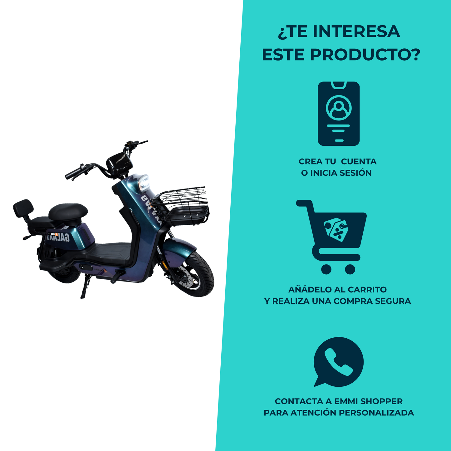 Bicicleta Eléctrica EVOBIKE Galaxy Plus