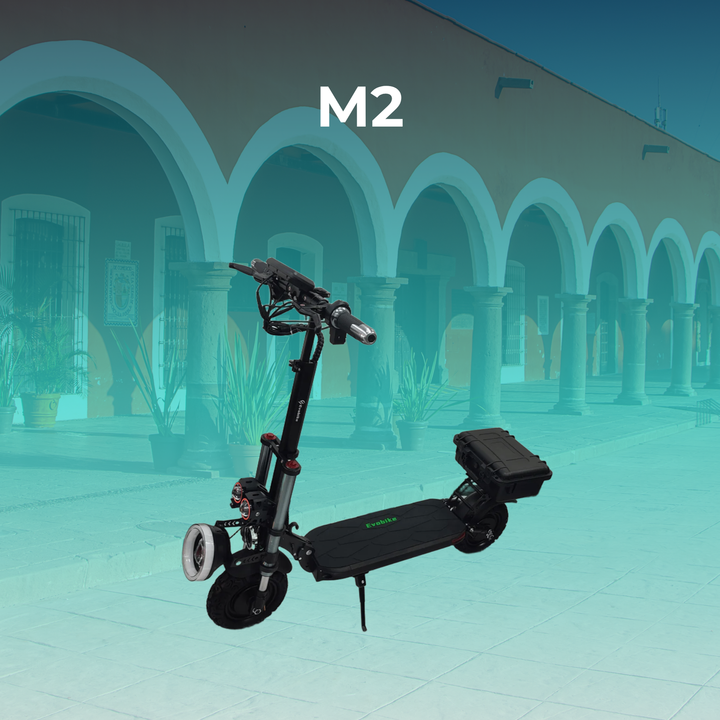 Scooter Eléctrico Plegable EVOBIKE M2