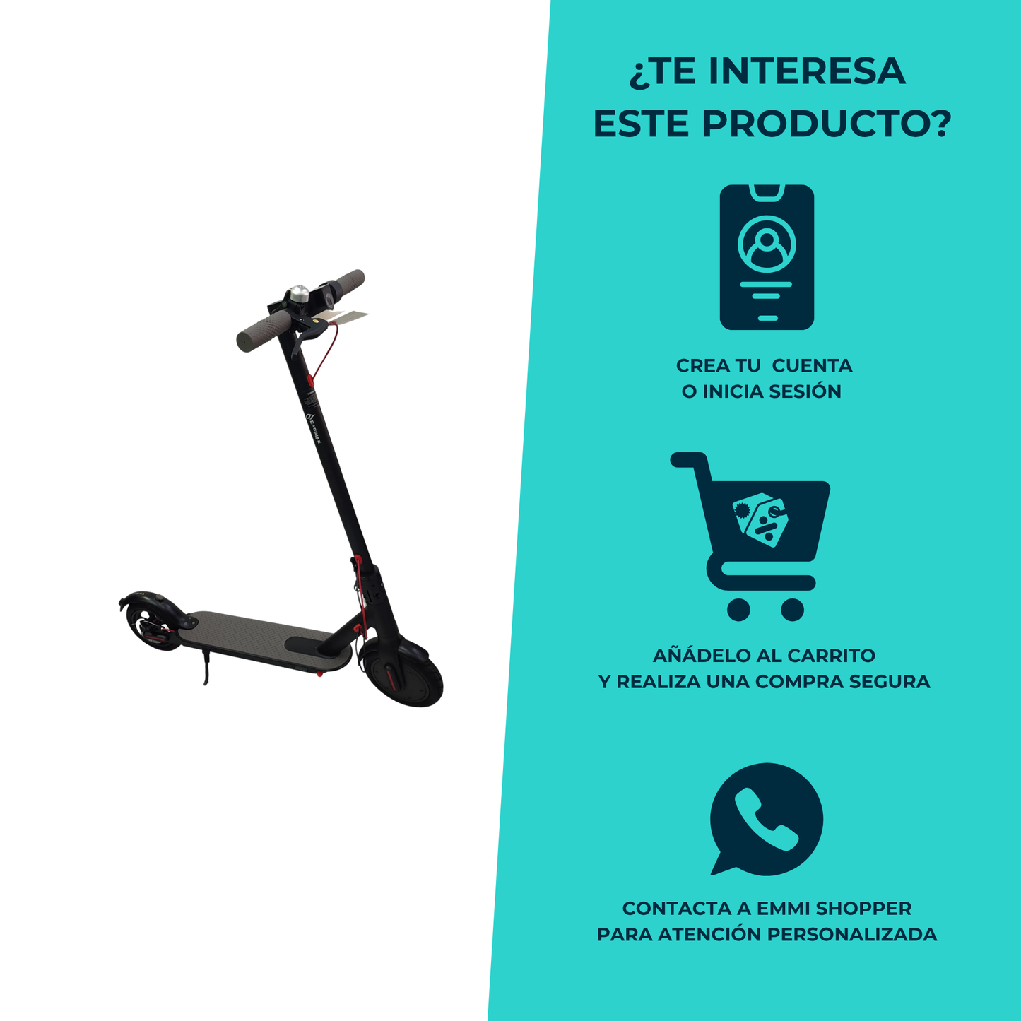 Scooter Eléctrico Plegable EVOBIKE M3-B
