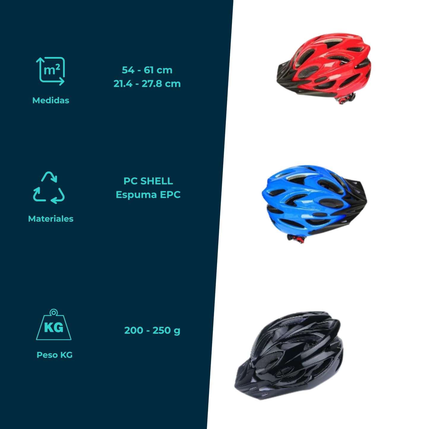 Casco de Seguridad para Bicicleta con Diseño Aerodinámico
