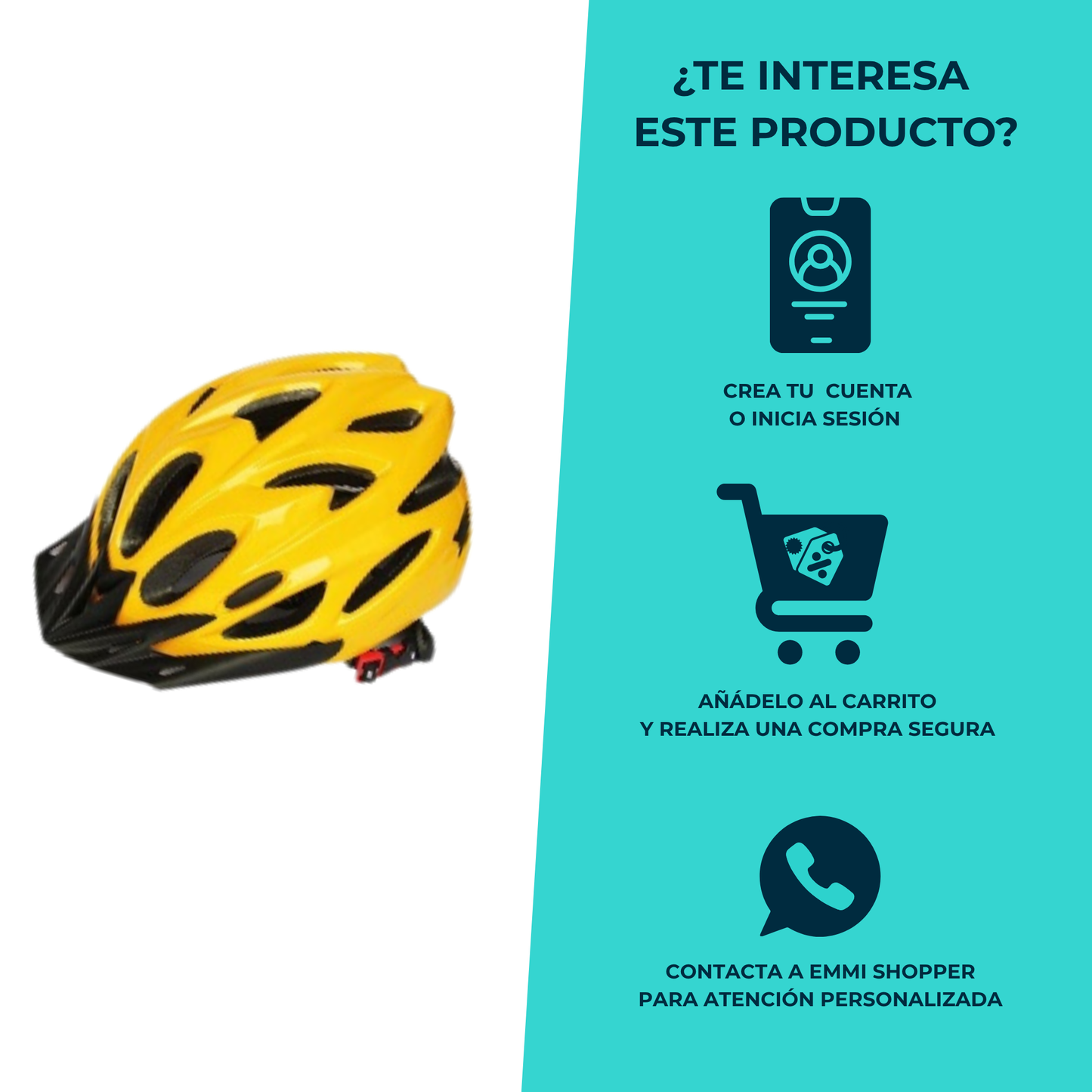Casco de Seguridad para Bicicleta con Diseño Aerodinámico