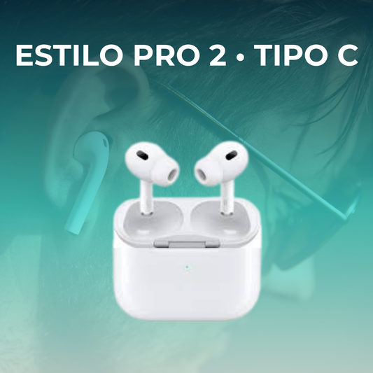 Audífonos Inalámbricos Estilo Pro 2 Entrada Tipo C