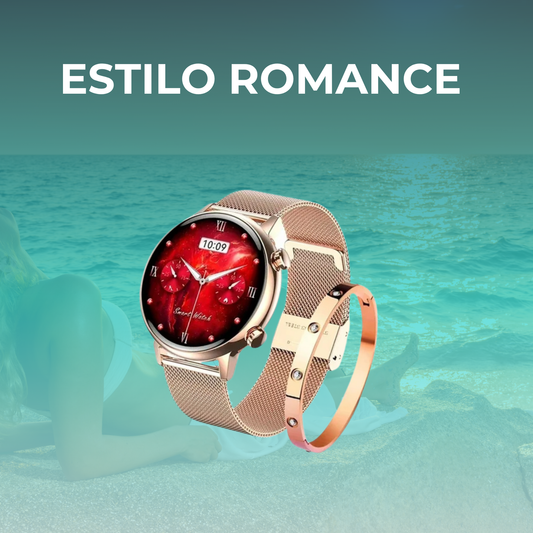 Smartwatch estilo G‑Tide Romance elegante para mujer