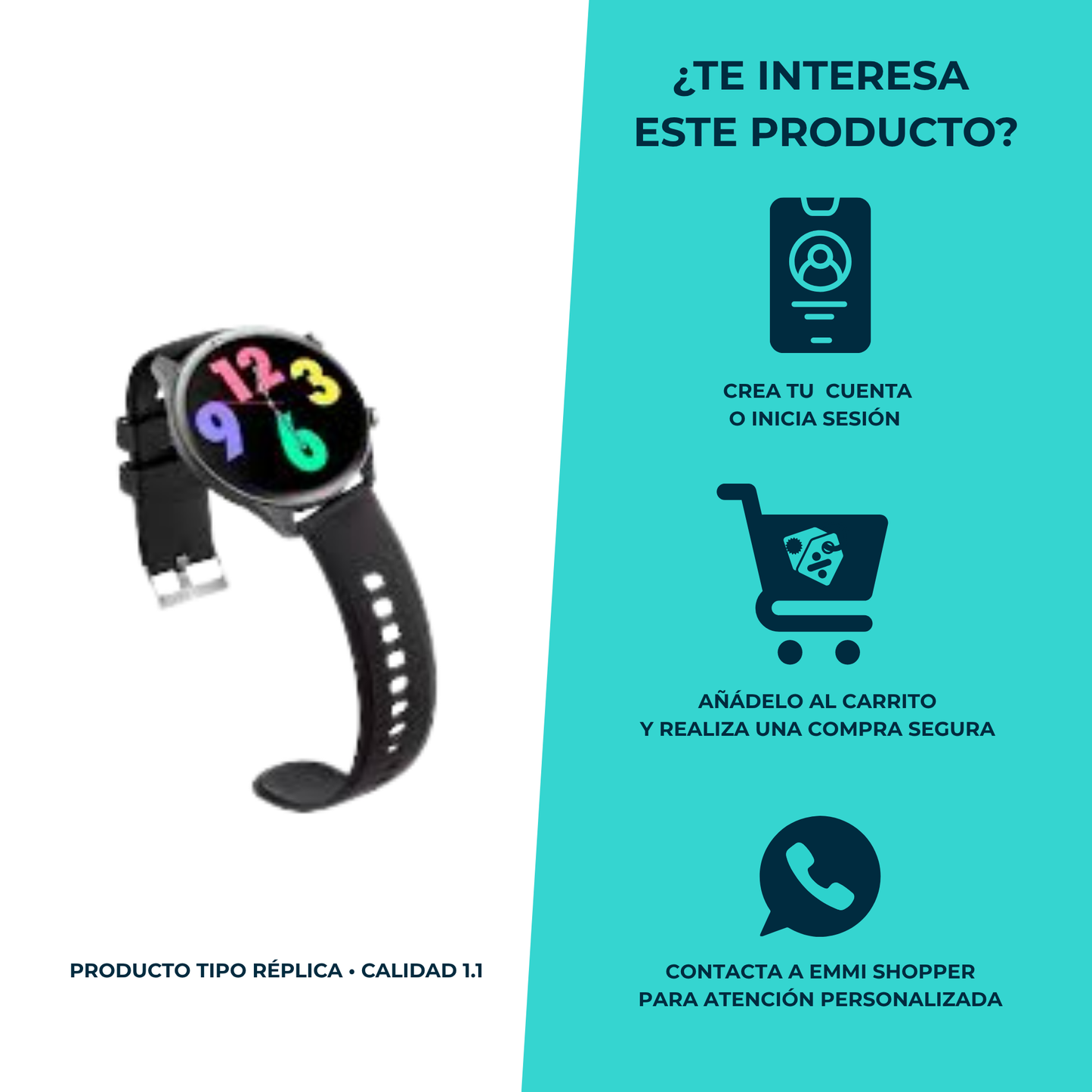 Smartwatch estilo G‑Tide R2 Pro – Deportivo y resistente al agua