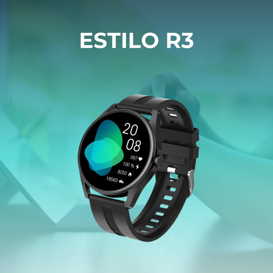 Smartwatch estilo G‑Tide R3 – Resolución HD y funciones inteligentes