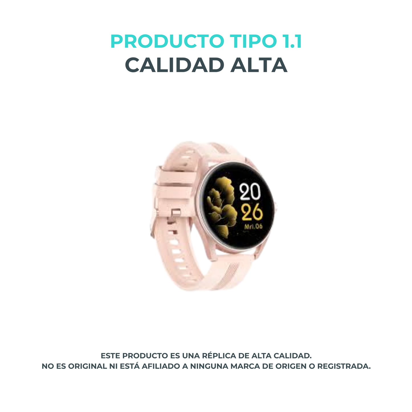 Smartwatch estilo G‑Tide R3 – Resolución HD y funciones inteligentes