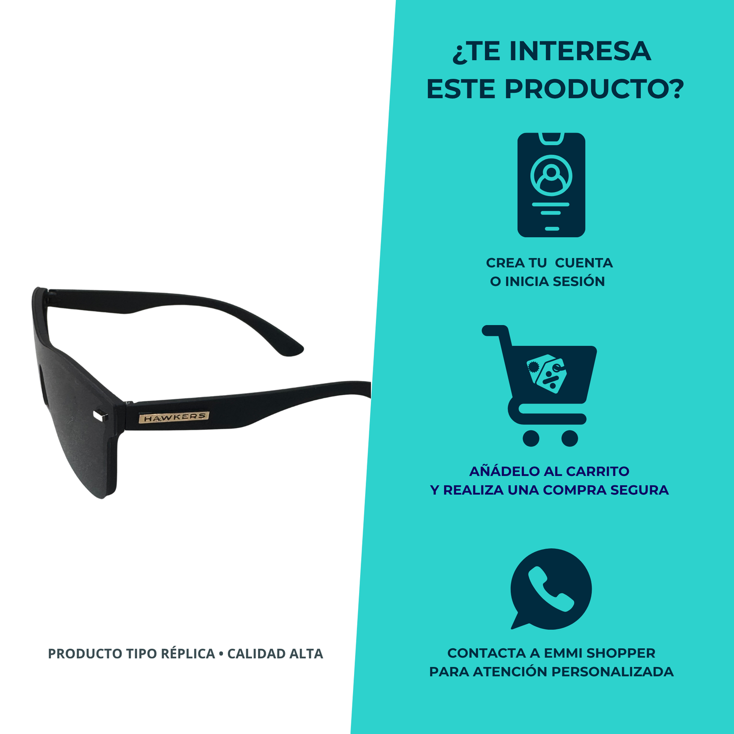 Gafas de sol estilo Hawkers One Venm Raw