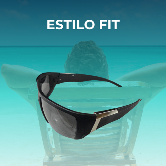 Gafas De Sol Estilo Fit Black Máxima Protección