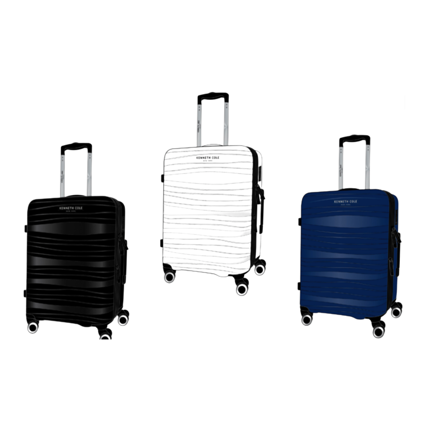 Maleta Rígida Kenneth Cole QUEENS Expandible con Ruedas 360°