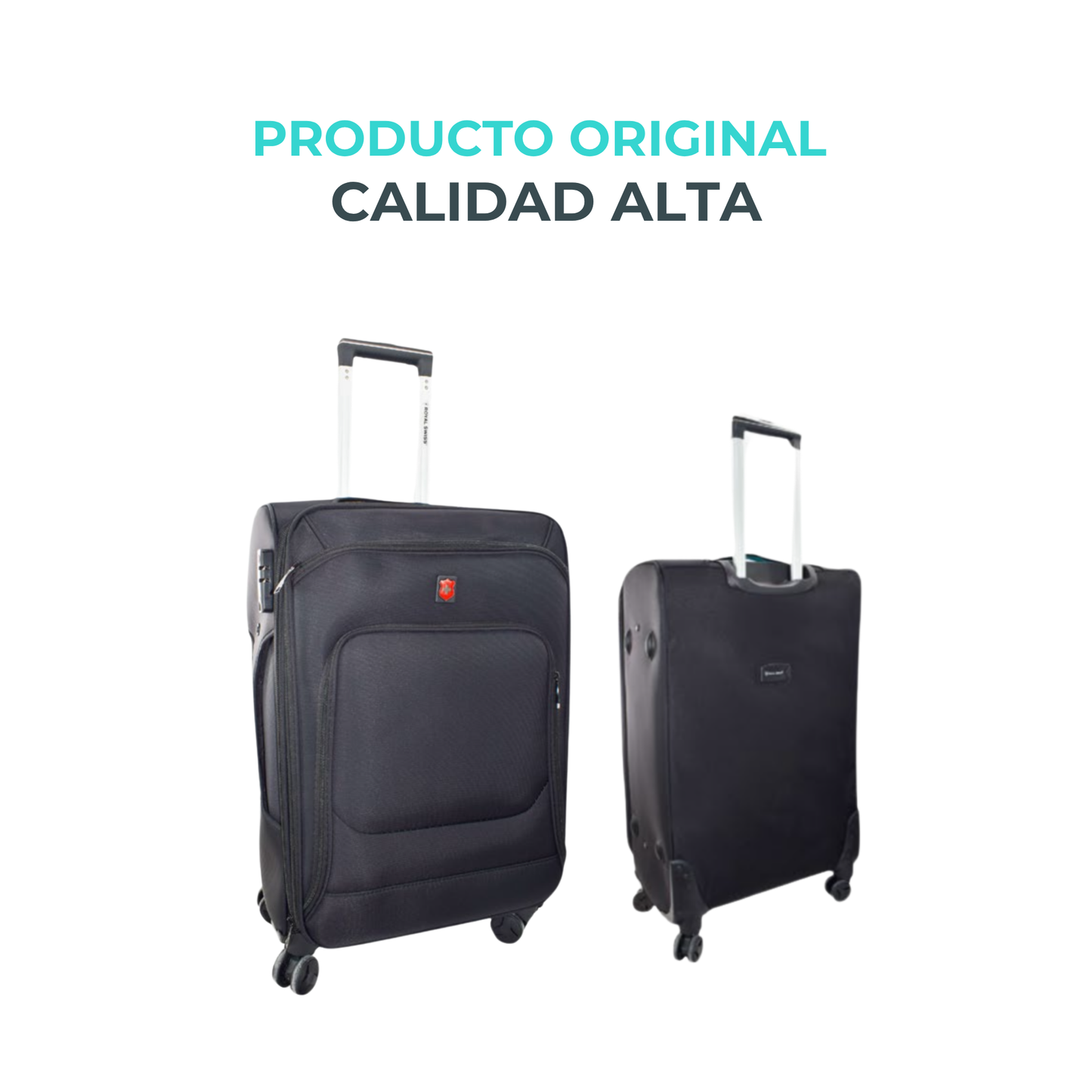 Maleta Suave Royal Swiss Interlaken 360° 18” / 20” / 24” / 28”