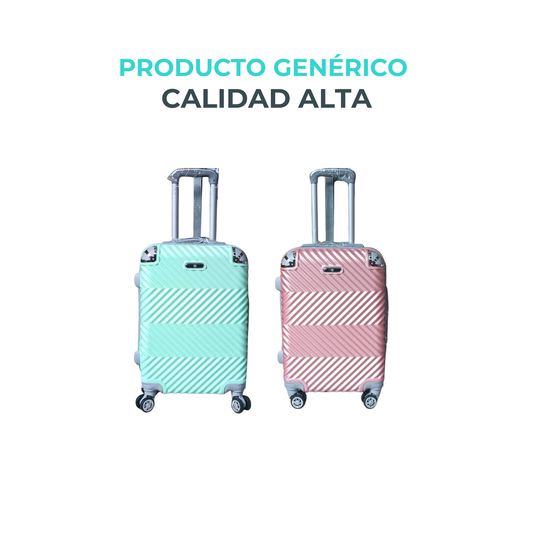 Maleta Rígida de Viaje con Llantas 360° 18” a 28” Varios Colores