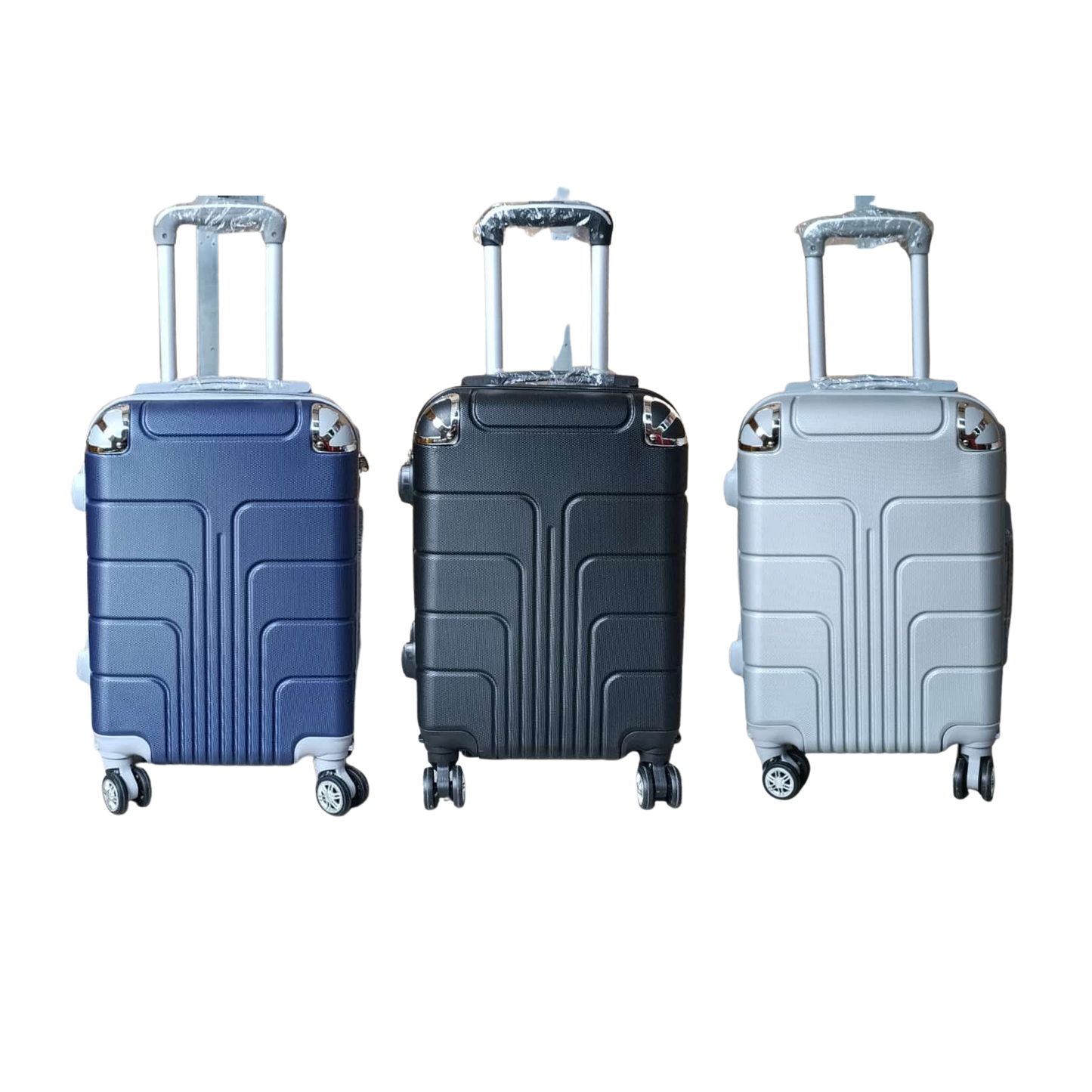 Maleta Rígida de Viaje Diseño Minimalista 360° 18” a 28” Negro o Gris