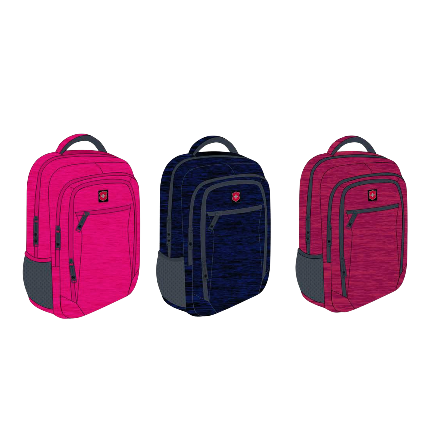 Mochila Escolar Royal Swiss con Porta Laptop