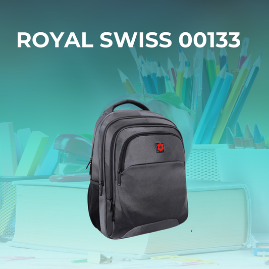 Mochila Royal Swiss con Diseño Ejecutivo y Espalda Acolchonada