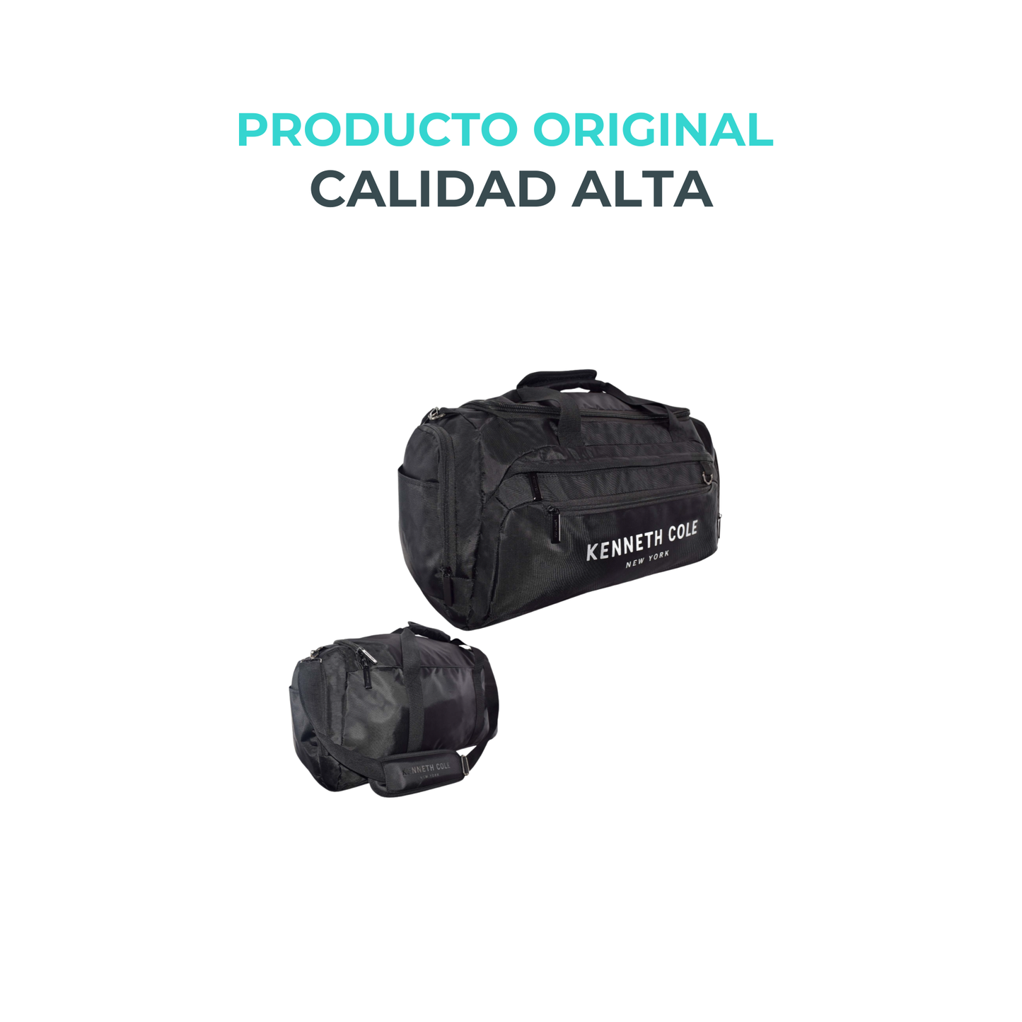 Bolsa de Viaje Kenneth Cole New York 44L  Nylon Resistente con Bolsillo Frontal