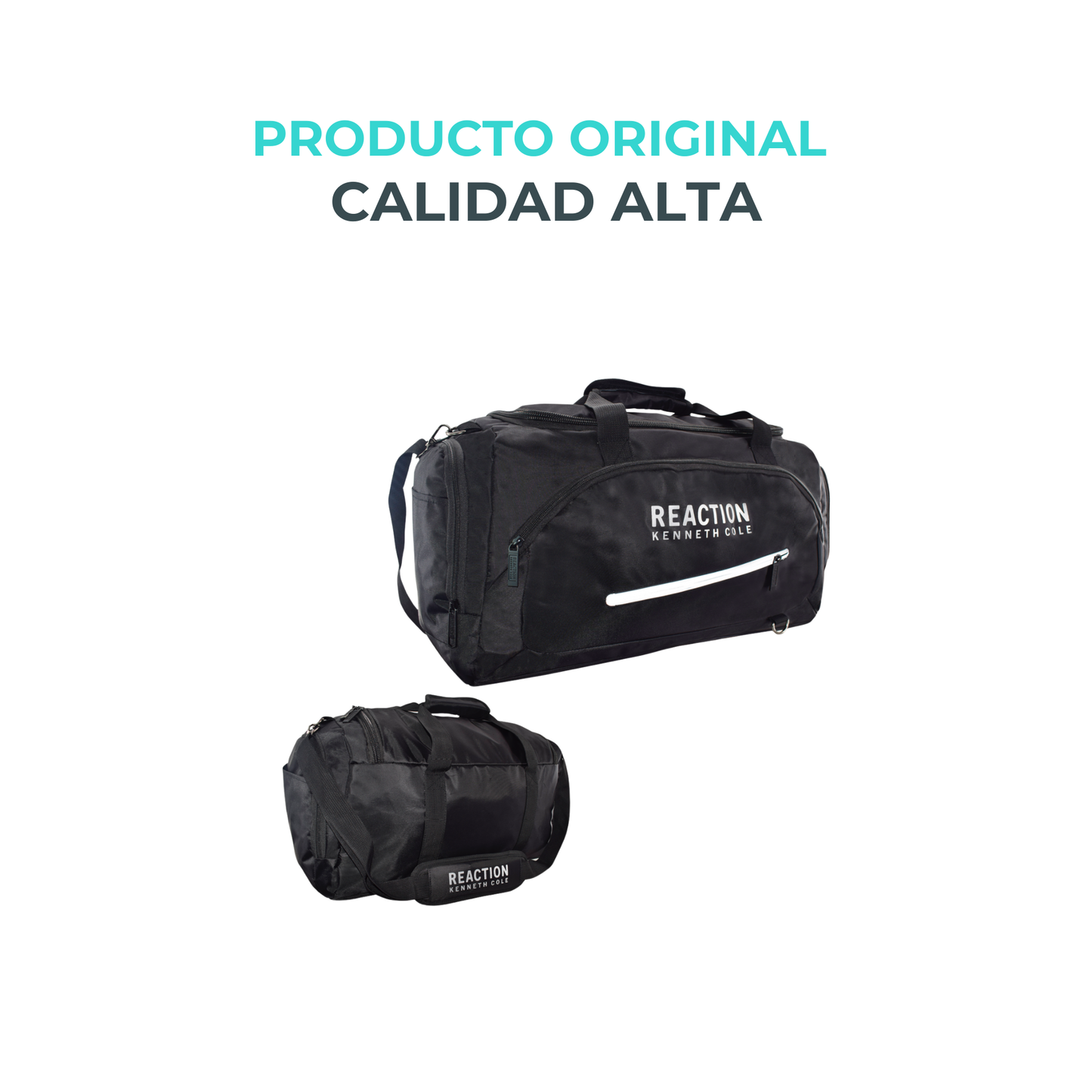 Maleta Deportiva Reaction Kenneth Cole 44L  Nylon Resistente con Bolsillo Frontal