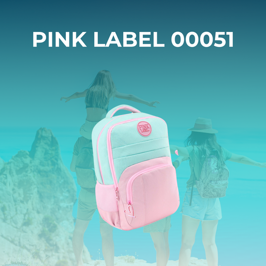 Mochila Original Pink Label para Niña en Colores Pastel