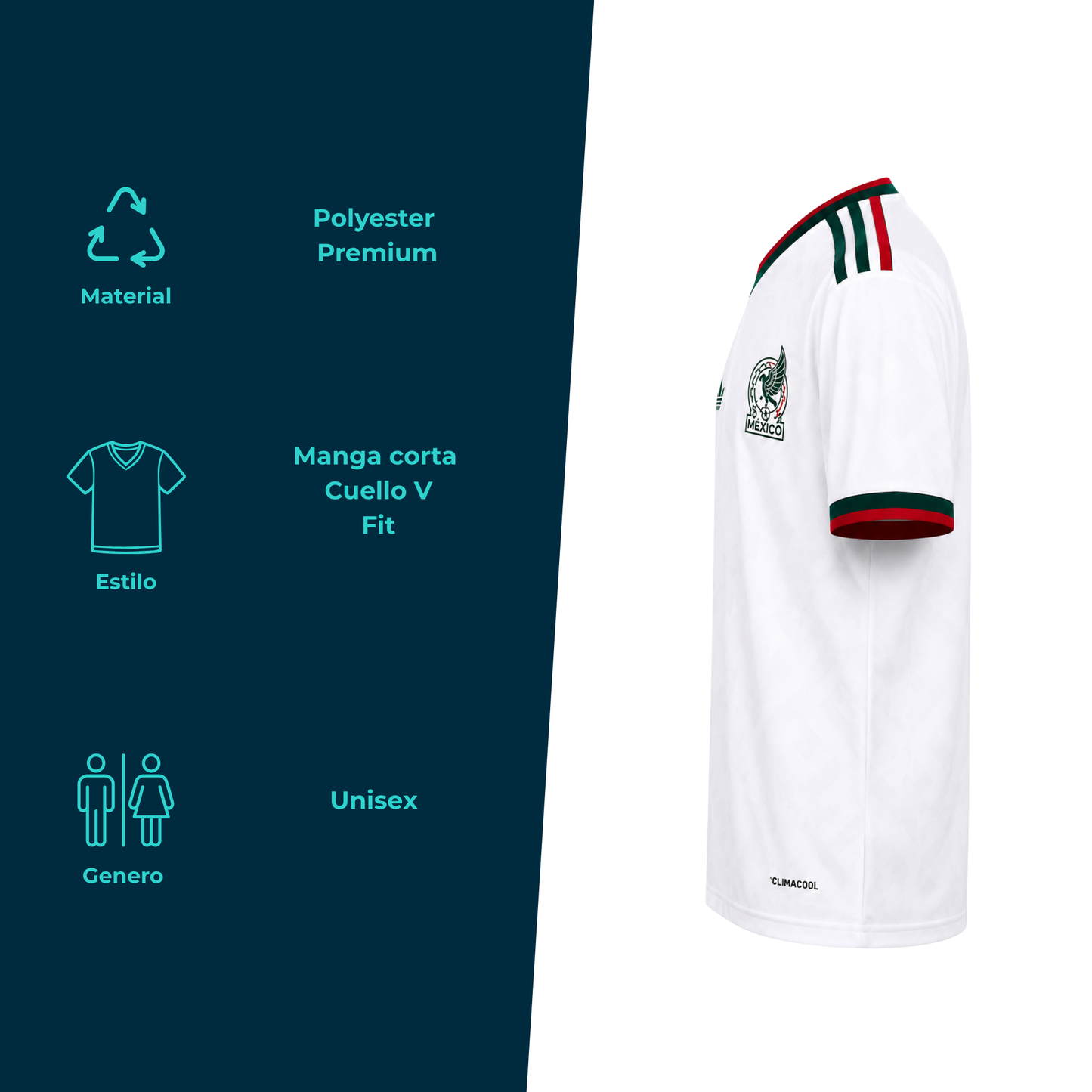 Jersey Playera Selección Mexicana Edición Especial 2026  Blanca