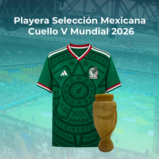 Jersey Playera Selección Mexicana Cuello V