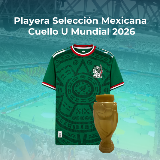 Jersey Playera Selección Mexicana Cuello Circular – Verde