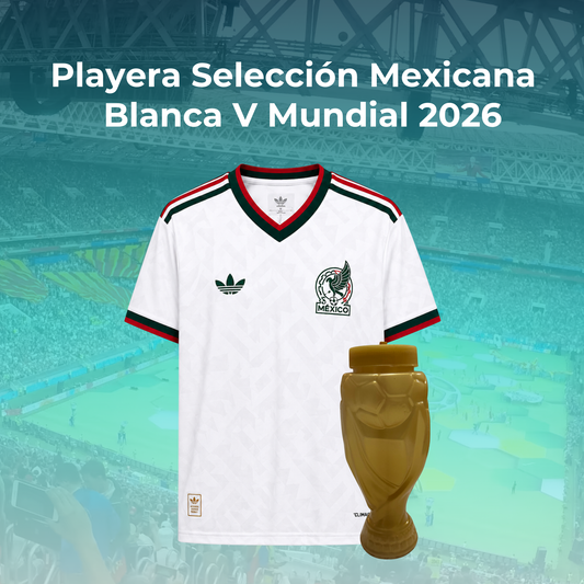 Jersey Playera Selección Mexicana Edición Especial 2026  Blanca